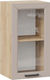 Миниатюра изображения товара Шкаф навесной для кухни ТриЯ Лорас 1ВВ4С с одной дверью (дуб крафт золотой/холст латте)