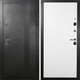 Миниатюра изображения товара Входная дверь Форпост Стандарт плюс 96x205 (правая, антик темно-серебристый/белый)