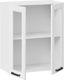 Миниатюра изображения товара Шкаф навесной для кухни ТриЯ Лорас 1ВВ6С с двумя дверьми (белый/холст белый)