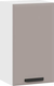 Миниатюра изображения товара Шкаф навесной для кухни ТриЯ Тиана 1ВВ4 с одной дверью (белый/мокко супермат)