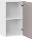 Миниатюра изображения товара Шкаф навесной для кухни ТриЯ Тиана 1ВВ4 с одной дверью (белый/мокко супермат)