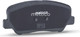 Миниатюра изображения товара Тормозные колодки Metaco 3000-634