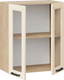 Миниатюра изображения товара Шкаф навесной для кухни ТриЯ Лорас 1ВВ6С с двумя дверьми (дуб крафт золотой/холст брюле)