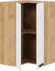 Миниатюра изображения товара Шкаф навесной для кухни ТриЯ Тиана 1ВВ6УП угловой прямой (дуб крафт золотой/белый супермат)