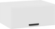 Миниатюра изображения товара Шкаф под вытяжку ТриЯ Тиана 1ВВ8Г с одной откидной дверью (белый/белый супермат)
