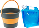 Миниатюра изображения товара Складное ведро Sundays Среднее / TBD0603930501A со складной канистрой (10л, темно-синий)