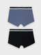 Миниатюра изображения товара Комплект мужских трусов Mark Formelle 411124-2 (р.98-108, черный/темное небо)