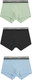 Миниатюра изображения товара Комплект мужских трусов Mark Formelle 411124-3 (р.98-108, светло-зеленый/серо-голубой/темно-синий)