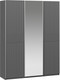 Миниатюра изображения товара Шкаф-купе ТриЯ Оскар Тиффани Т2 1800 / 280820 (серебро/серый графит/графит матовый)