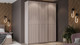 Миниатюра изображения товара Шкаф-купе ТриЯ Оскар Тиффани Т2 1800 / 282742 (серебро/кашемир/кашемир матовый)