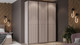 Миниатюра изображения товара Шкаф-купе ТриЯ Оскар Тиффани Т2 1800 / 282745 (черный/кашемир/кашемир матовый)