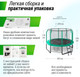 Миниатюра изображения товара Батут UNIX Line Supreme Game 10ft / trusug10gr (зеленый)