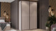 Миниатюра изображения товара Шкаф-купе ТриЯ Оскар Тиффани Т2 1400 / 282729 (черный/кашемир/кашемир матовый)