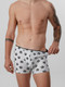 Миниатюра изображения товара Трусы мужские Mark Formelle 411134 (р.98-108, медведи на светло-сером меланже)