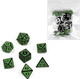Миниатюра изображения товара Набор кубиков для настольной игры Время игры Дайсы для ДнД / 9889055 (7шт, зеленый)