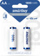 Миниатюра изображения товара Комплект аккумуляторов SmartBuy NiMh SBBR-2A02BL1800