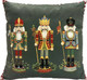 Миниатюра изображения товара Чехол на подушку Arya Three Nutcrackers / 8680943258748 (зеленый)