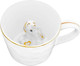 Миниатюра изображения товара Кружка Elan Gallery Лошадь / 330967 (белый/золото)