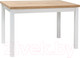 Миниатюра изображения товара Обеденный стол Signal Adam 120 (дуб ланселот/белый матовый)