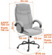 Миниатюра изображения товара Кресло офисное Tetchair Oreon metalBL кожзам (черный, 36-6)