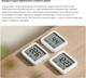 Миниатюра изображения товара Метеостанция цифровая Xiaomi Temperature and Humidity Monitor 3 / QBH4312GL (MJWSD06MMC)