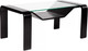 Миниатюра изображения товара Журнальный столик Мебелик Гурон 1 (черный матовый)