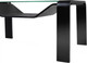 Миниатюра изображения товара Журнальный столик Мебелик Гурон 1 (черный матовый)