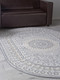 Миниатюра изображения товара Ковер Merinos Cuba F399-OVAL-BLUE (2х3)