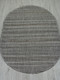 Миниатюра изображения товара Циновка Merinos Kair S157-OVAL-DARK-GRAY (1.2х1.7)