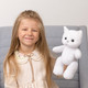 Миниатюра изображения товара Мягкая игрушка Maxitoys Котик Белый MT-250402-20