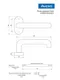 Миниатюра изображения товара Ручка дверная Avers H-0903-INOX/201
