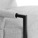 Миниатюра изображения товара Кресло мягкое Tetchair Чарли Люкс (велюр/букле, VT shape silver)