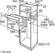 Миниатюра изображения товара Электрический духовой шкаф Bosch HBF114ESO