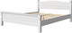 Миниатюра изображения товара Полуторная кровать Bravo Мебель Мюнхен 140х200 (белый античный)