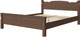 Миниатюра изображения товара Двуспальная кровать Bravo Мебель Мюнхен 160х200 (дуб коньяк)