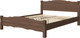 Миниатюра изображения товара Полуторная кровать Bravo Мебель Эрдэн 140х200 (дуб коньяк)