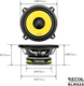 Миниатюра изображения товара Компонентная АС Recoil Yellow RLM-525 Comp