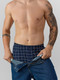 Миниатюра изображения товара Трусы мужские Mark Formelle 411152 (р.94-104, клетка на темно-синем-2)