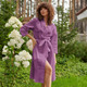 Миниатюра изображения товара Халат Экономь и я 9423939 (р.42-44, лавандовый)