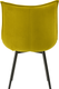 Миниатюра изображения товара Стул Mio Tesoro Эльба (желтый/черный)