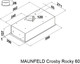 Миниатюра изображения товара Вытяжка скрытая Maunfeld Crosby Rocky 60 (черный)