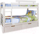 Миниатюра изображения товара Двухъярусная кровать Dipriz Дана Д 7052 (белый воск)