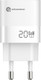 Миниатюра изображения товара Адаптер питания сетевой Atomic Motion G202 GAN 20W 2-порта USB (A+C) / 10.202 (белый)