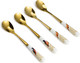 Миниатюра изображения товара Набор чайных ложек Lefard Golden Birds 419-147