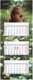 Миниатюра изображения товара Календарь настенный BG Ромашковое поле / 380979 (2026г)