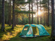 Миниатюра изображения товара Палатка Coyote Dakota / CL-A08-Green с обогревателем газовым  ZT-202-D (черный)