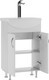 Миниатюра изображения товара Тумба под умывальник Домино Исеть 55 Эко без ящика
