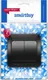 Миниатюра изображения товара Выключатель SmartBuy Марс SBE-02b-10-SW2-0-c (черный)