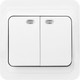 Миниатюра изображения товара Выключатель SmartBuy Марс SBE-02w-10-SW2-1 (белый)