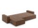 Миниатюра изображения товара Диван угловой Mio Tesoro 035 УТД (Germes Chocolate)